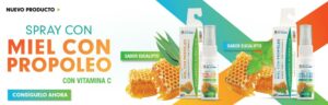 Spray Bucal Miel Con Propoleo