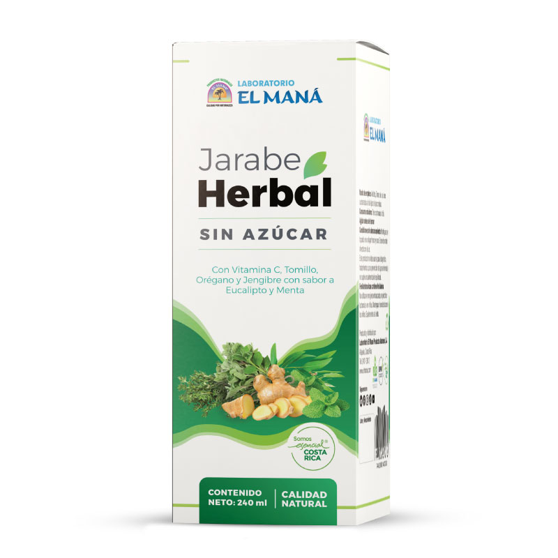 Jarabe Herbal Sin Azúcar