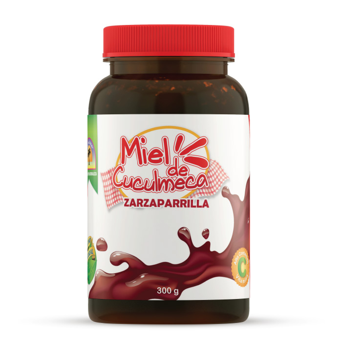 Miel de Cuculmeca sabor Zarzaparrilla