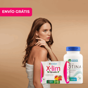 Combo X-lim + Biotina con colágeno