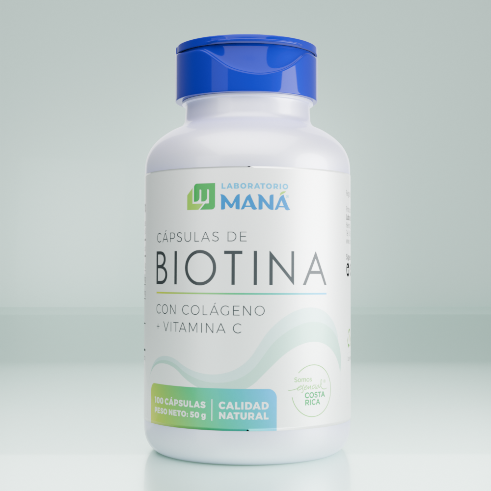 Biotina con Colágeno + Vitamina C
