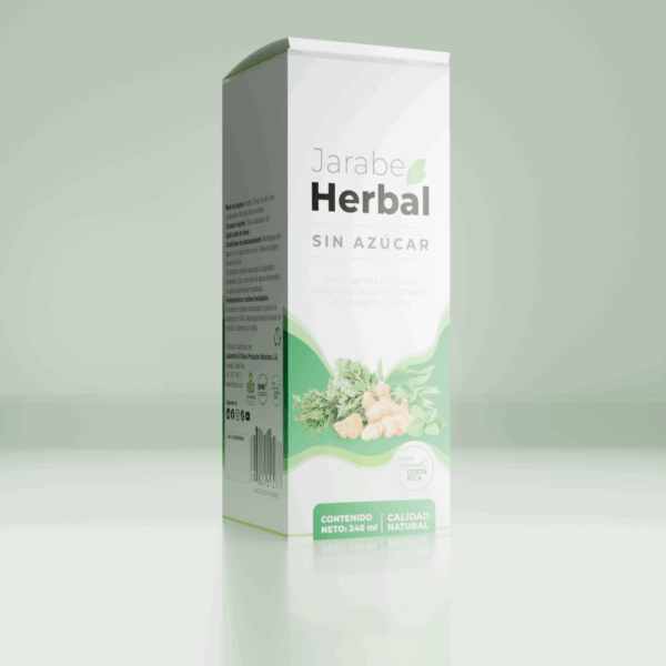 Jarabe Herbal sin Azúcar