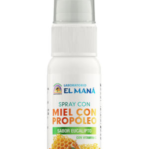 Spray con miel y propóleo sabor eucalipto con vitamina C